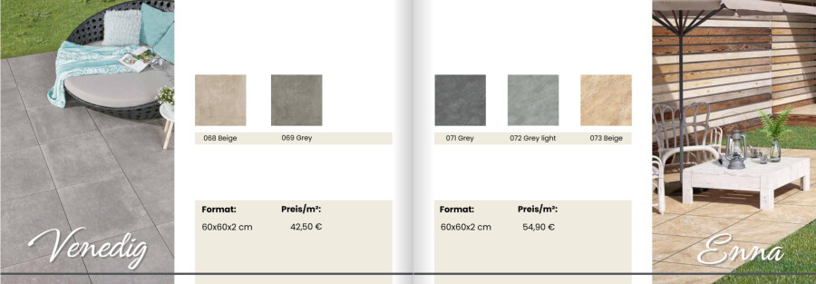 Neuer Terrassenkatalog 2025 - 27.03.2025