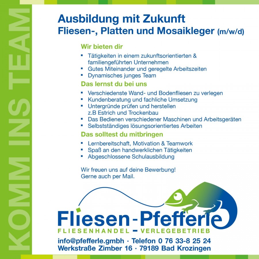 Wir suchen Dich  - ab sofort